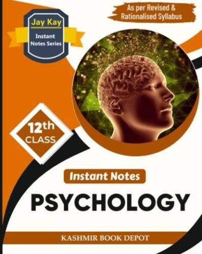 JayKay Instant Notes Psychology Class 12th